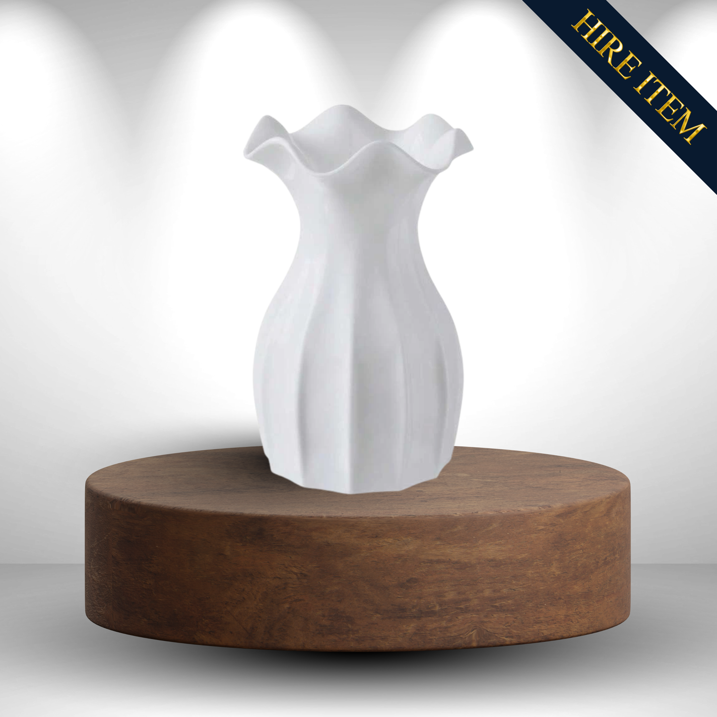 Vase (Wide Texture Top) - HIRE