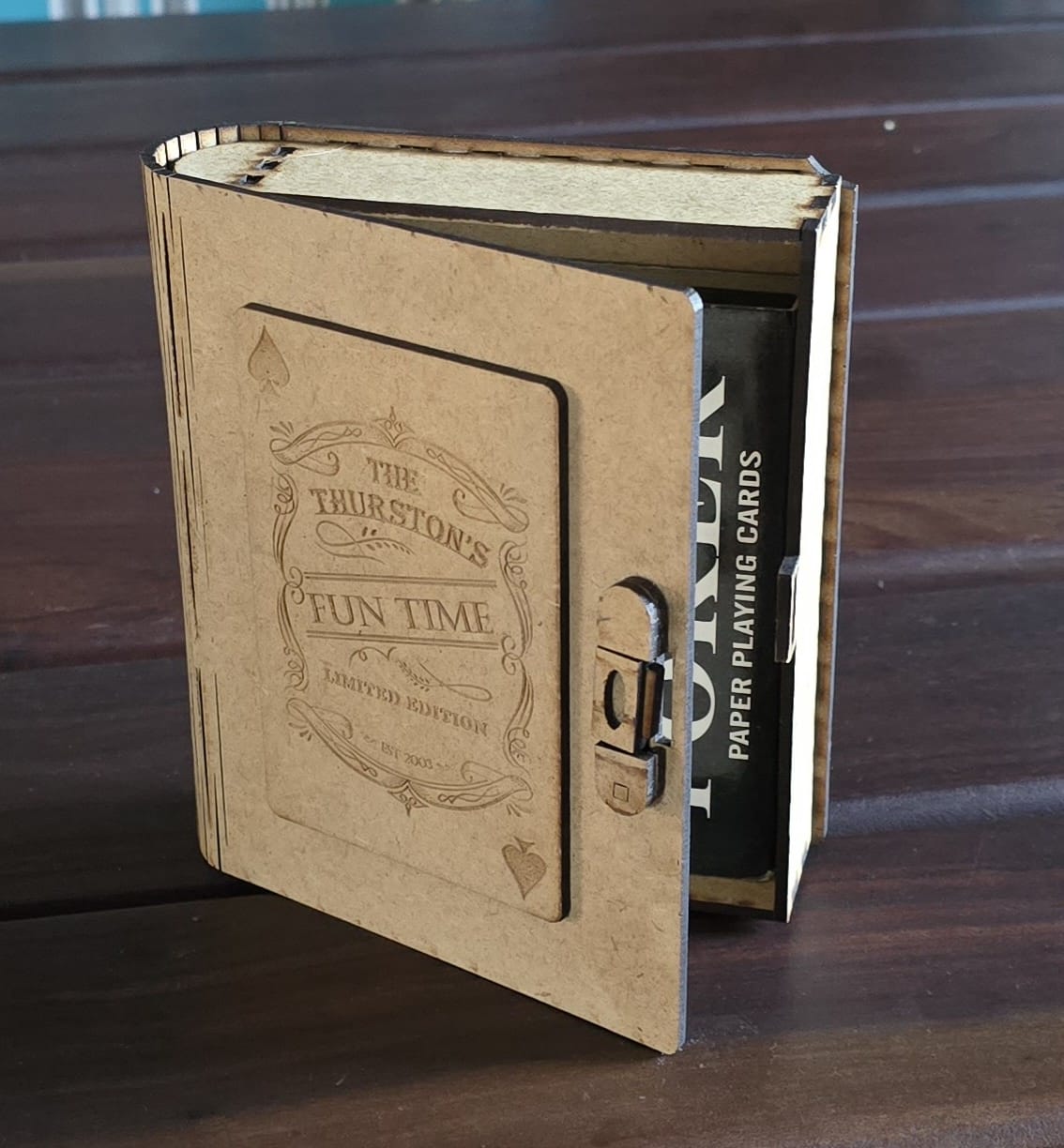 Wooden Bible Box
