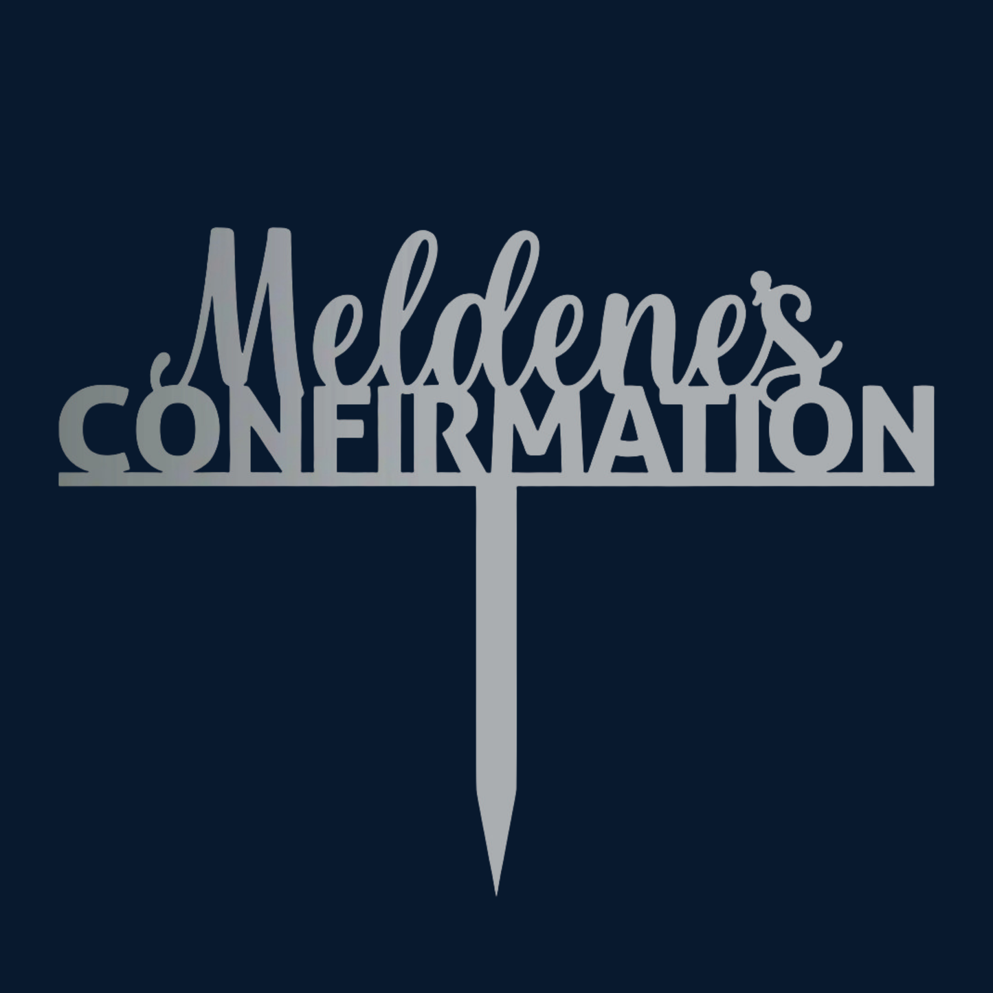 Cake Topper - Confirmation