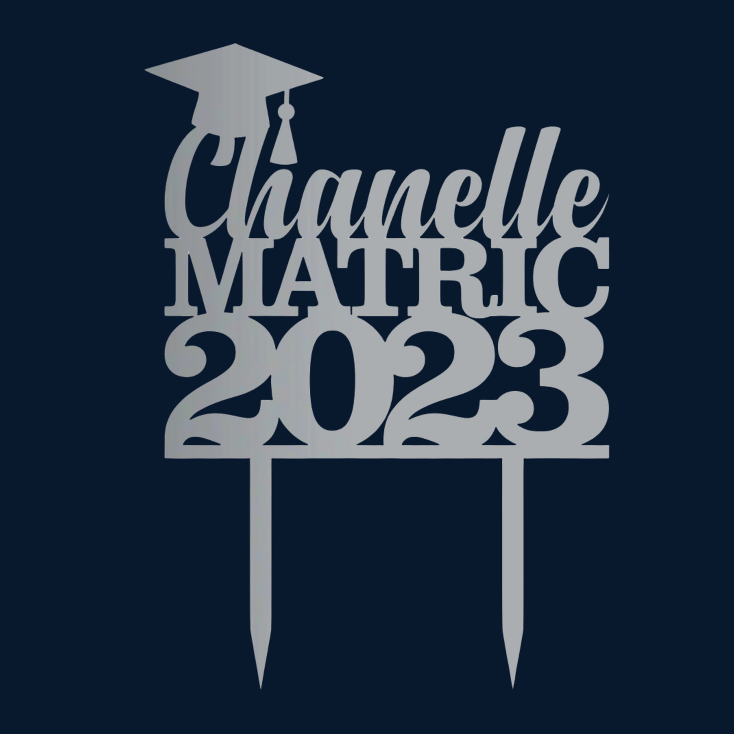 Cake Topper - Matric (Name&Year)