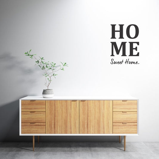 Wall Art Vinyl - HOME sweet home