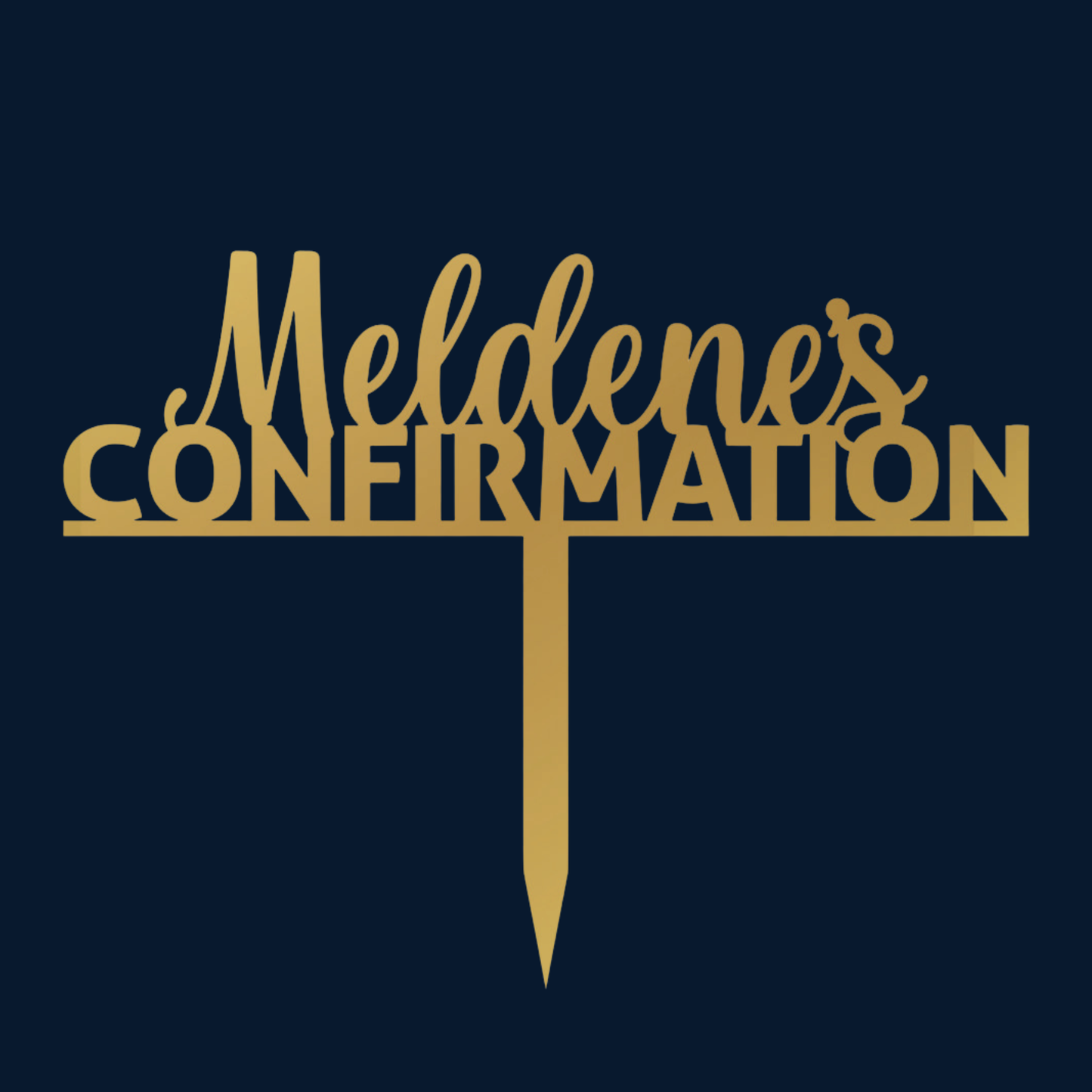 Cake Topper - Confirmation