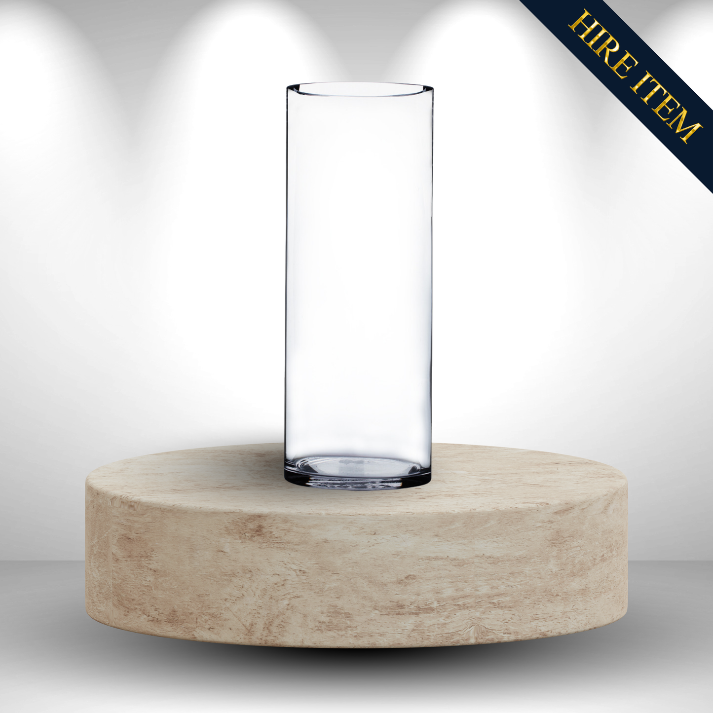 Floating candle vases (hire only)