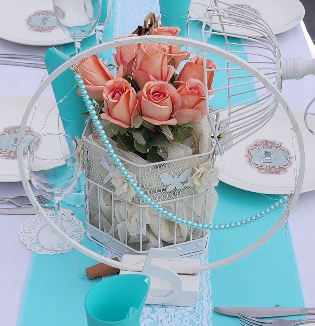 Artificial flowers - Dusty Pink Roses (hire only)