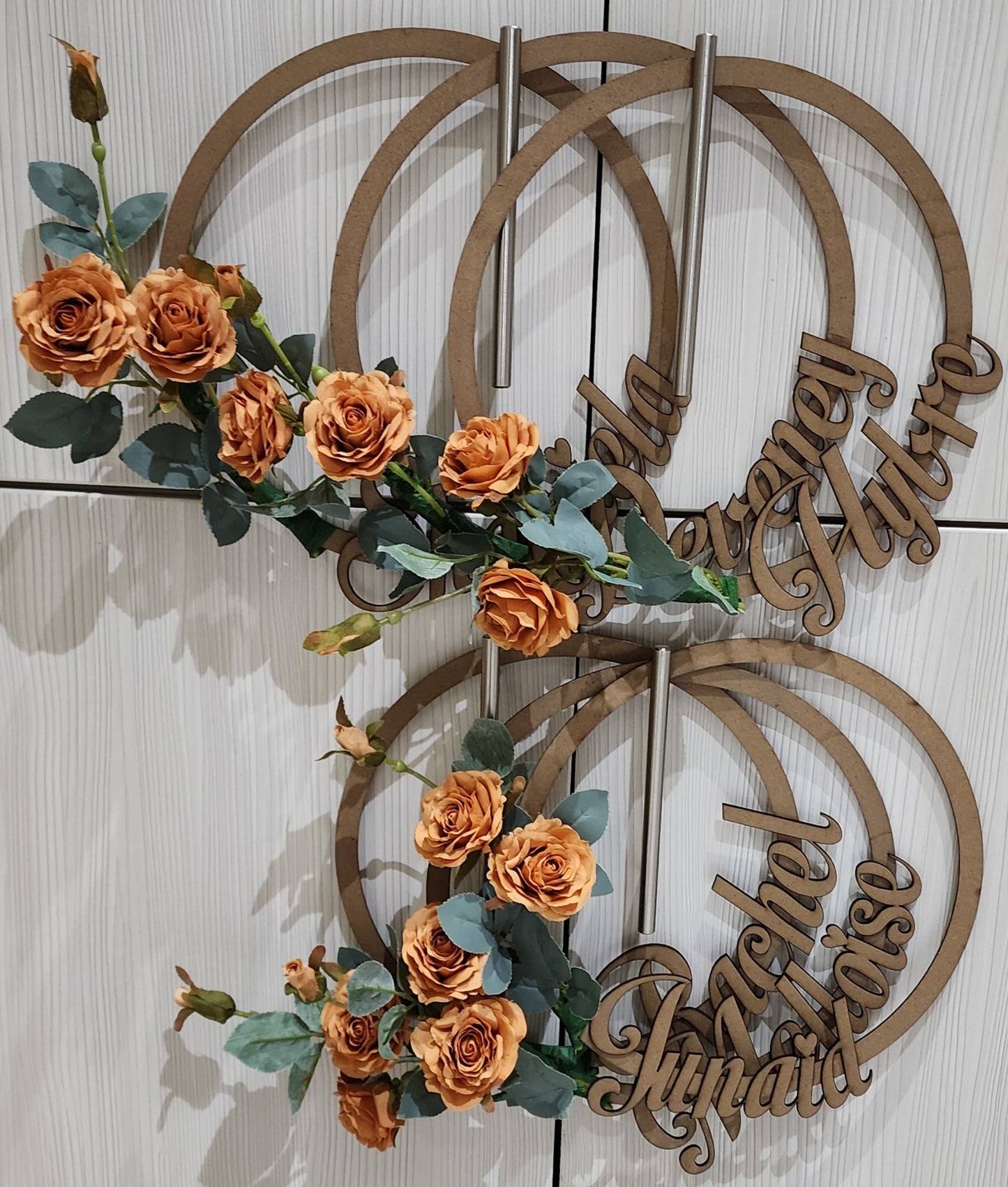 Bridesmaid flower ring