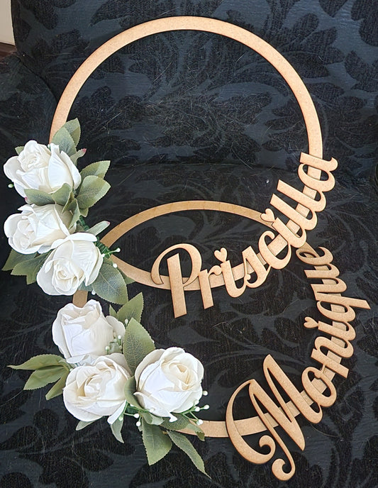 Bridesmaid flower ring