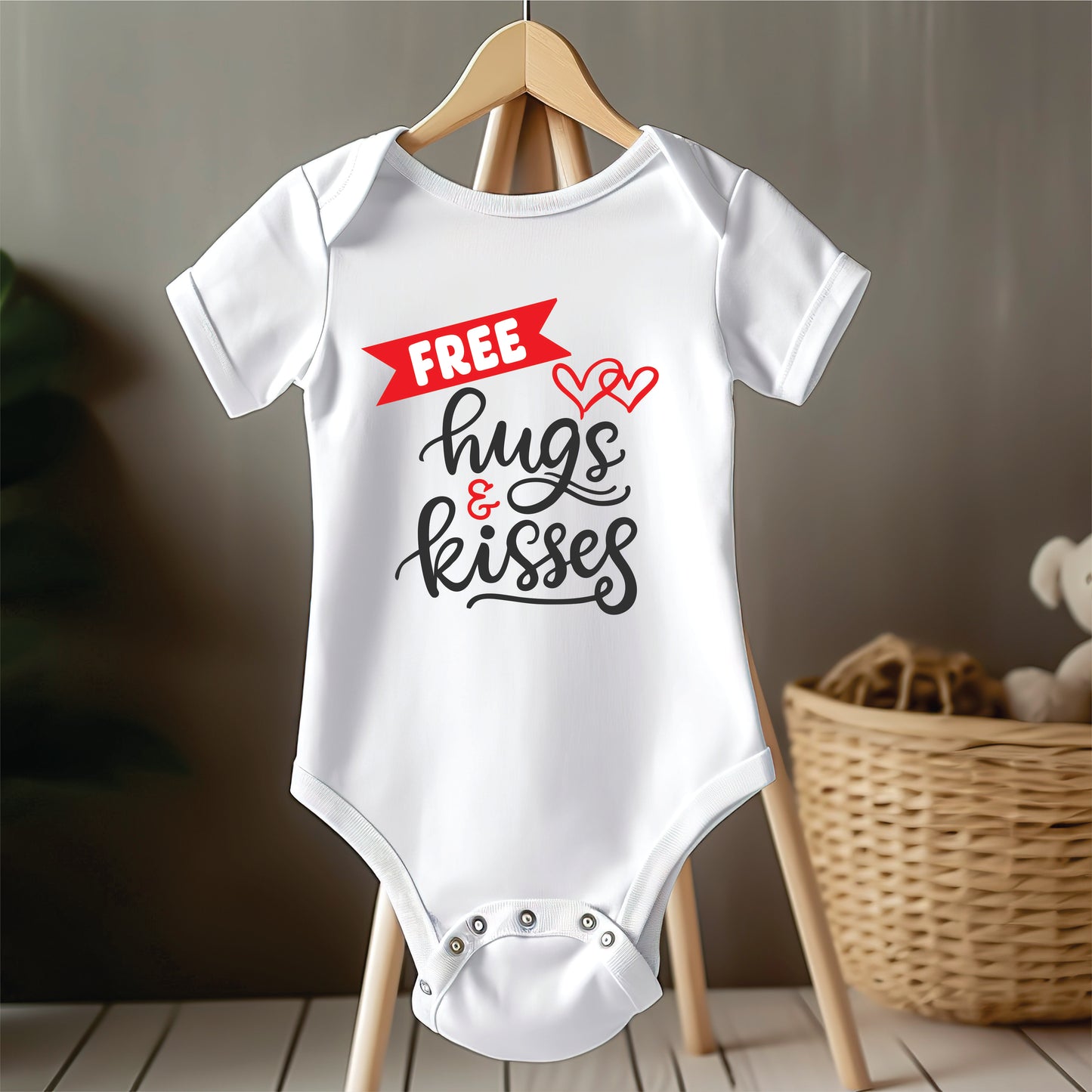 Babygrow - Free Hugs & Kisses