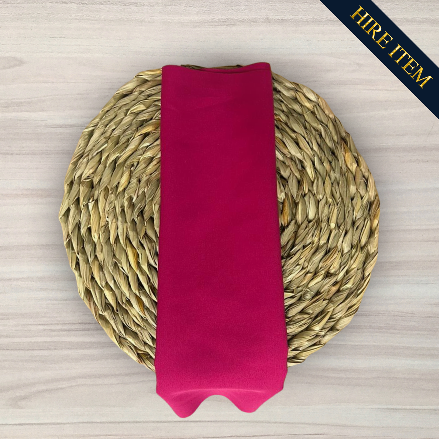 Colourful cloth serviettes (hire only)
