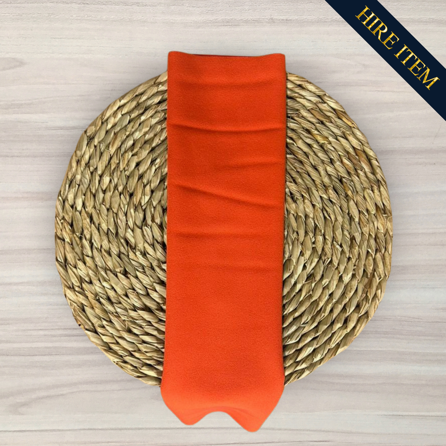Colourful cloth serviettes (hire only)