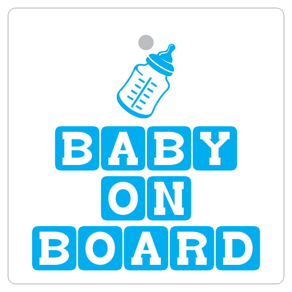 Baby On Board Sign Plastic (Bottle)