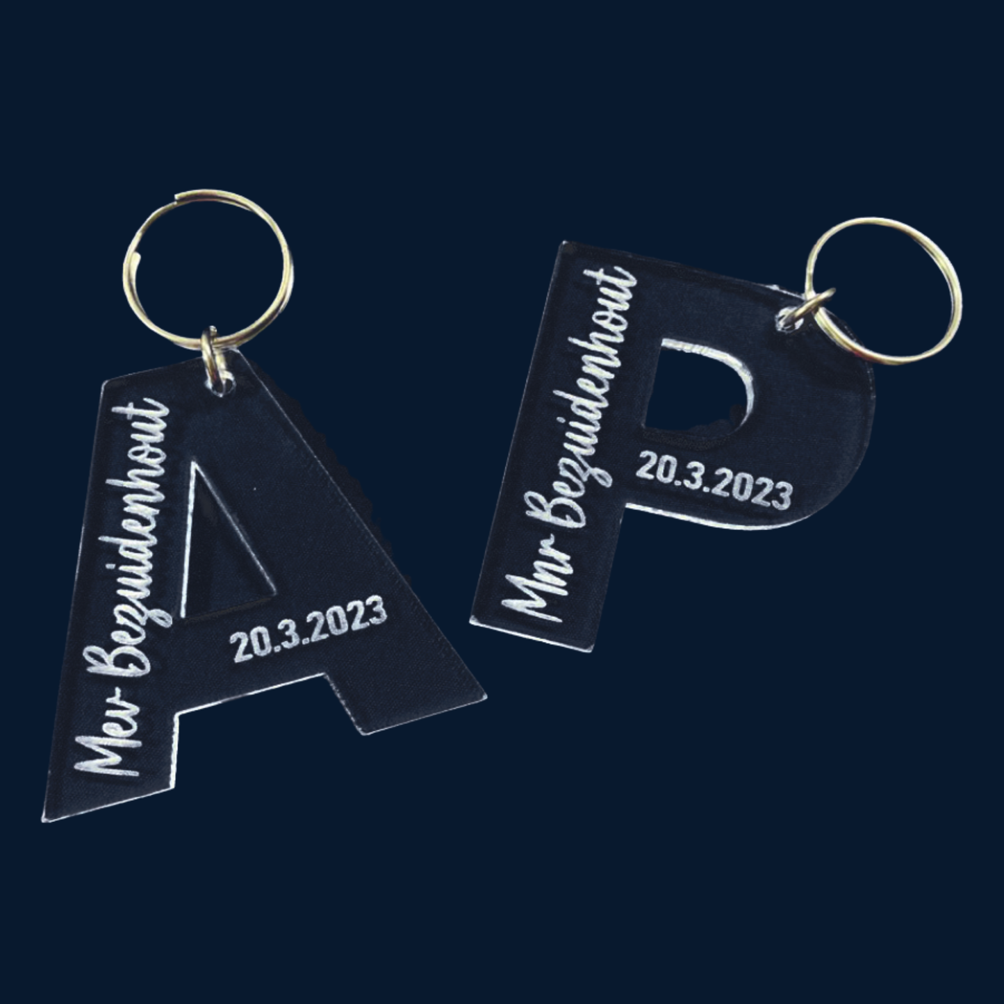 Keyring Custom Perspex Clear (Basic)