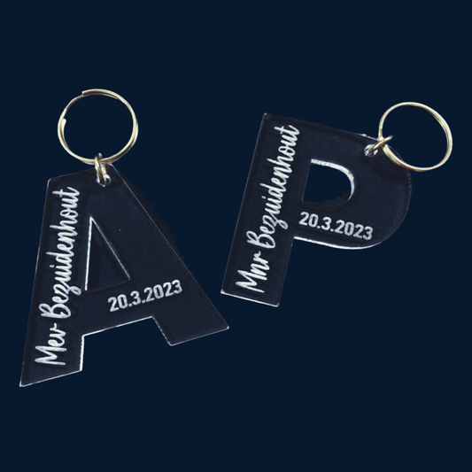 Keyring Custom Perspex Clear (Basic)