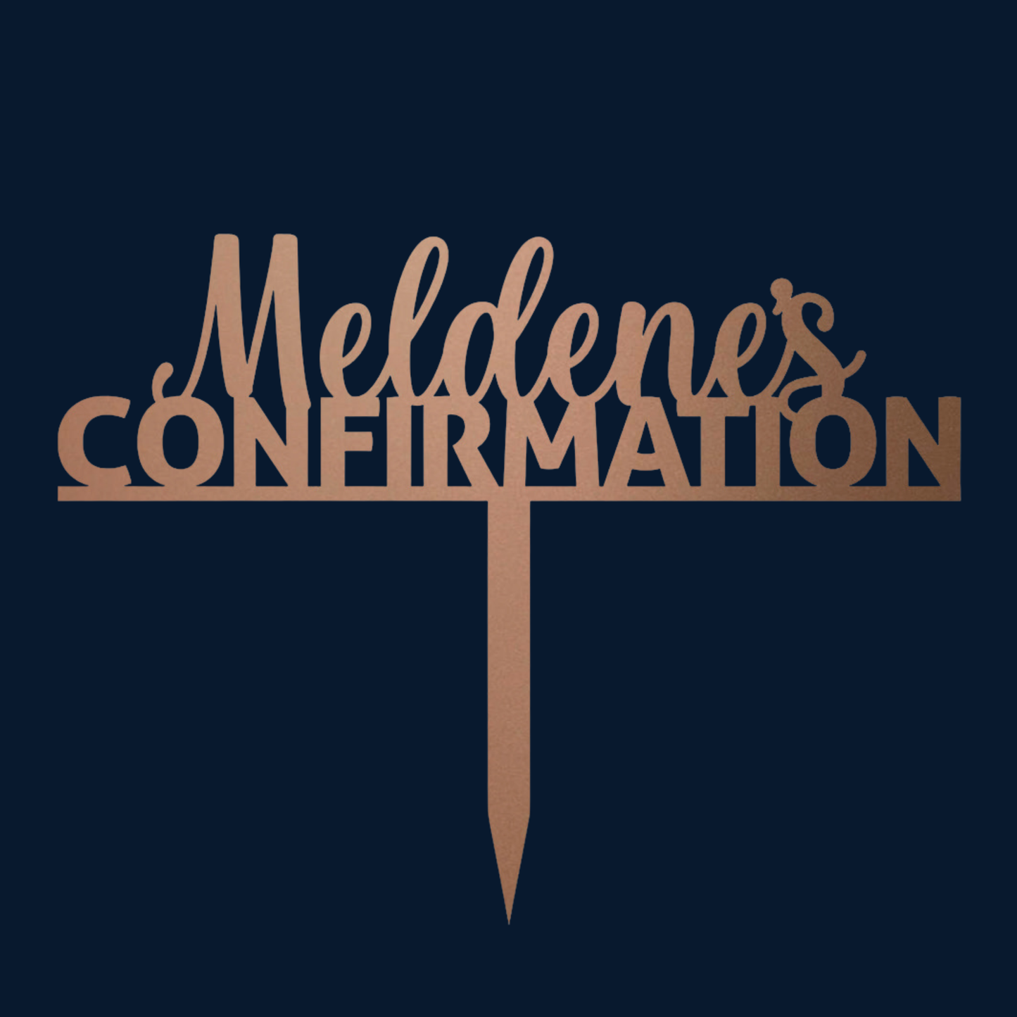 Cake Topper - Confirmation