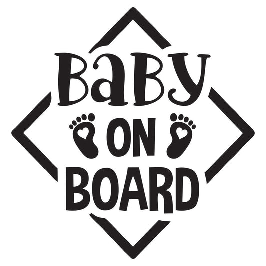 Baby On Board Sticker