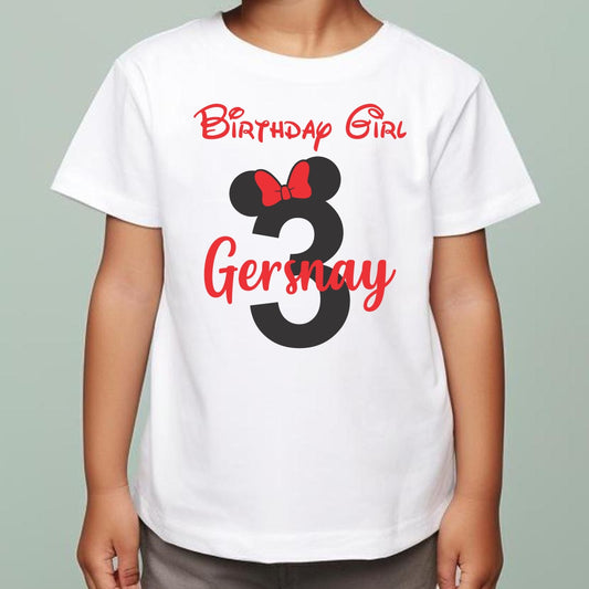 T-shirt - Mouse Ears Birthday (Family Options)