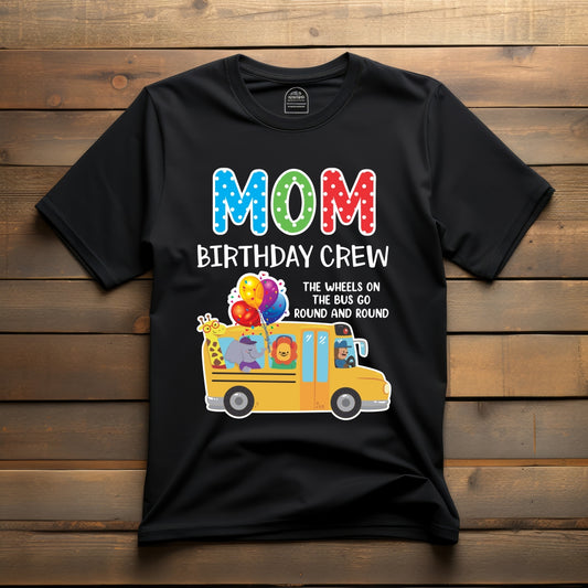 T-shirt Wheels On The Bus MOM