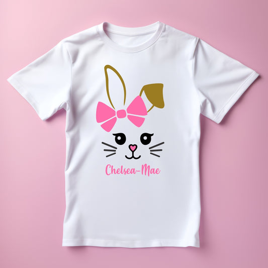 T-shirt - Bunny and name