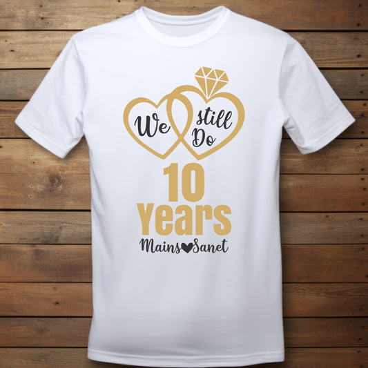 T-shirt Anniversary Custom