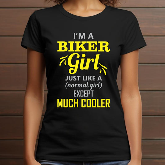 T-shirt - Biker Girl