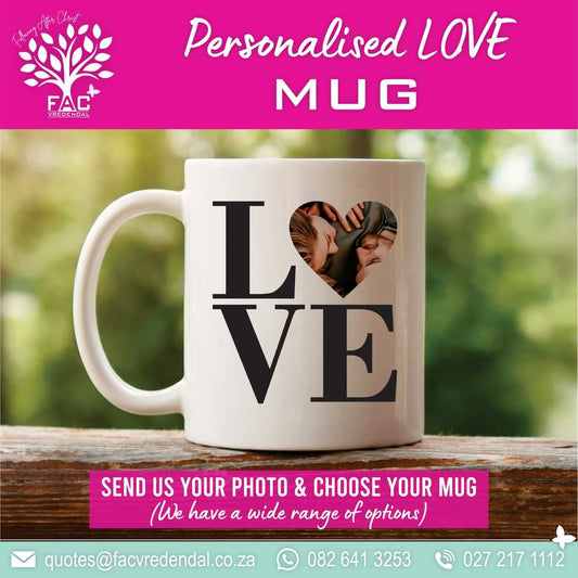 LOVE mug with photo