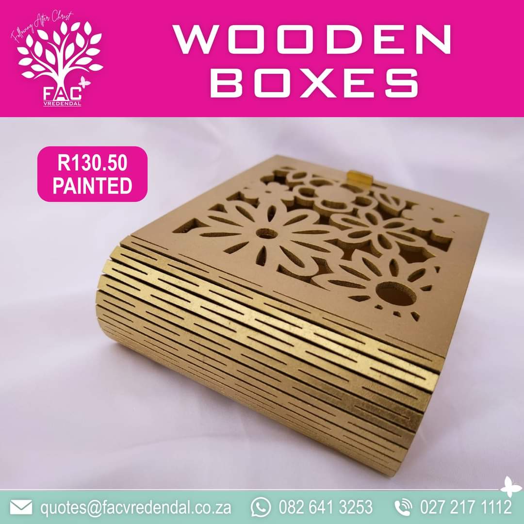 Wooden gift box