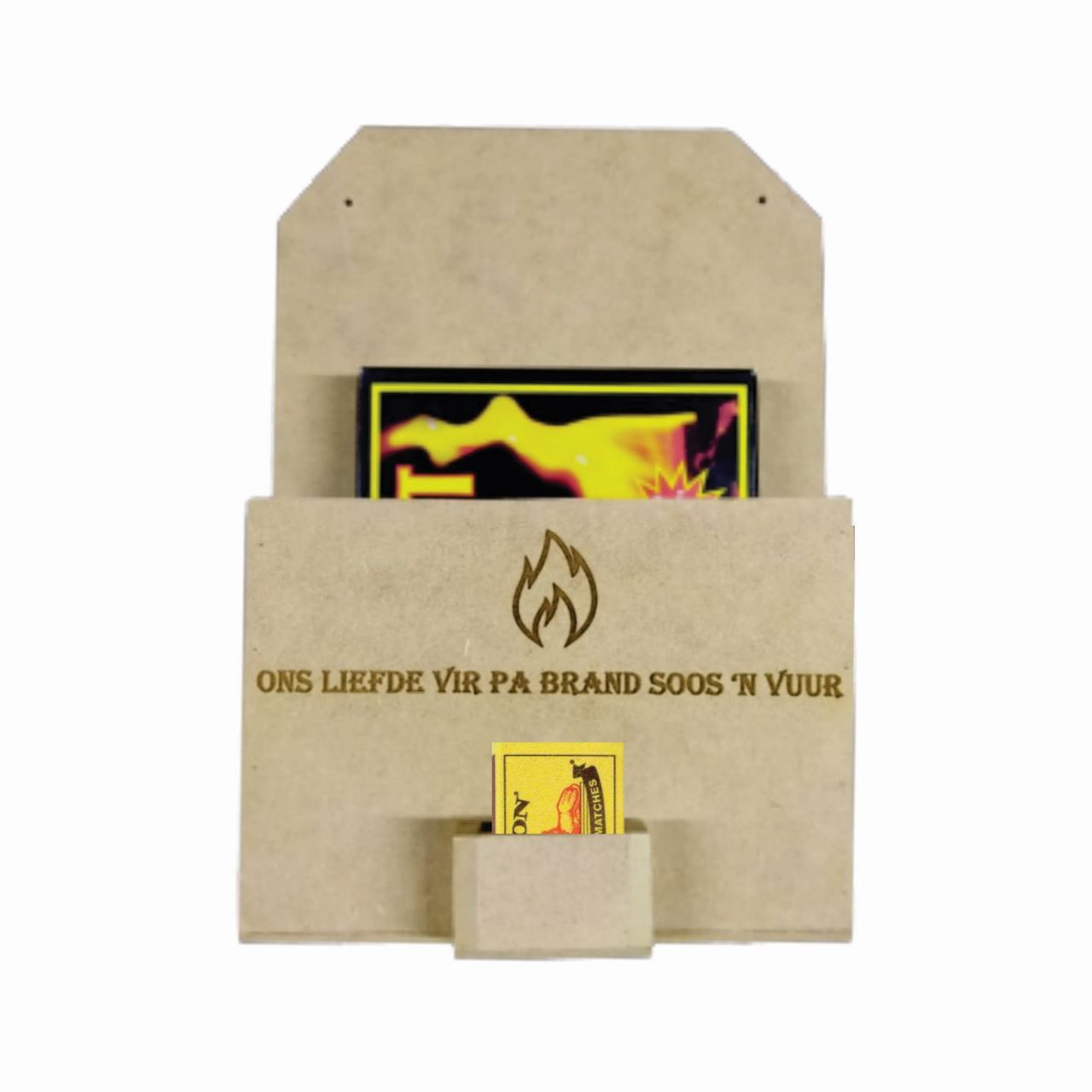 Wooden firefighter box