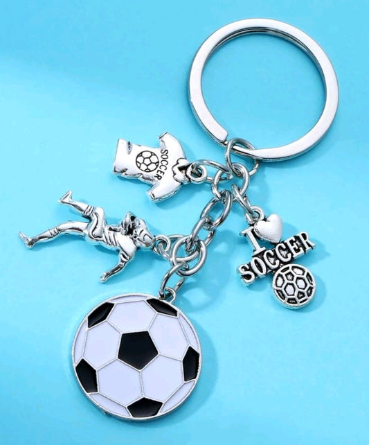 Keyring Soccer ball