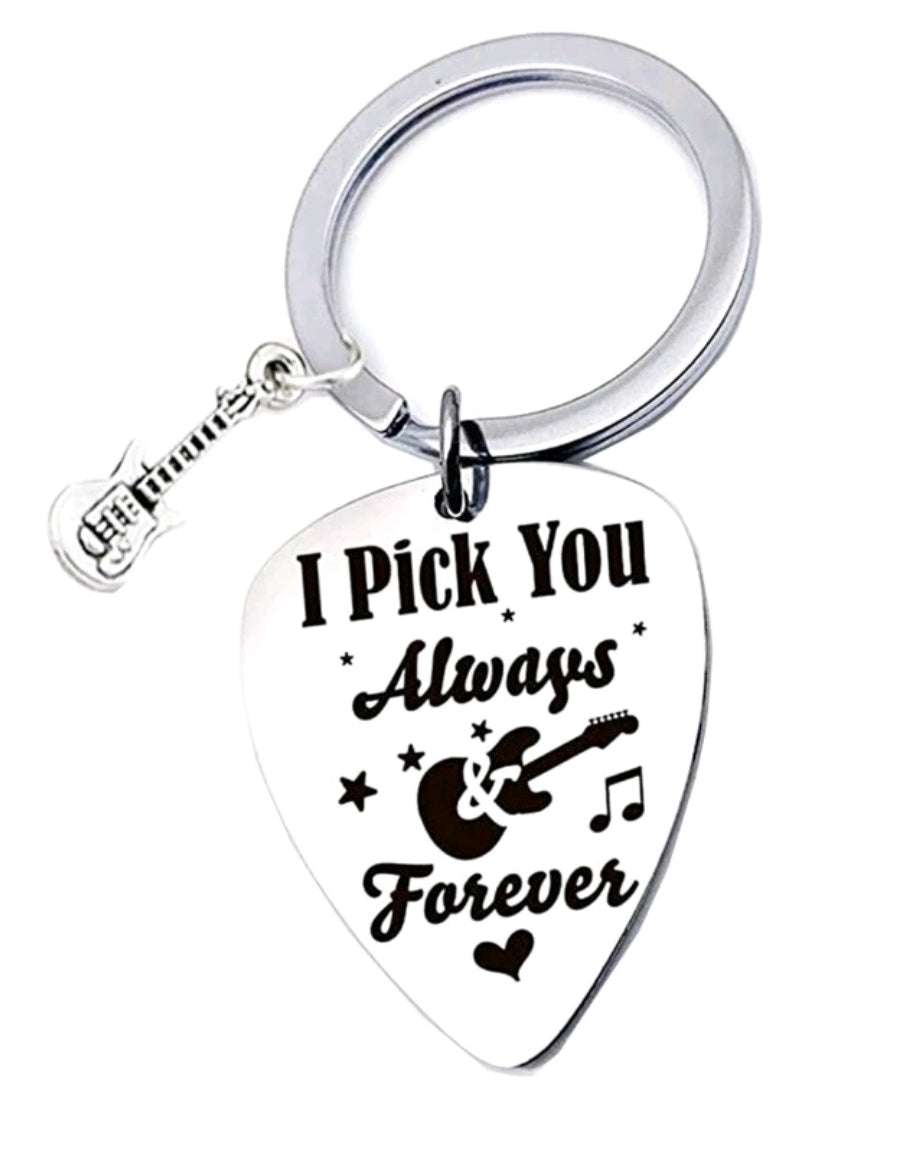 Keyring Guitar pick