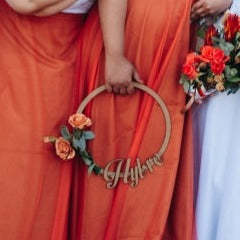 Bridesmaid flower ring
